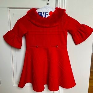 Janie and Jack red holiday dress